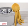 Cuddly octopus - honey yellow