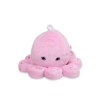 Cuddly octopus with rattle - pink