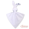 Cuddly rabbit double-sided-Chevron navy blue