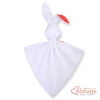 Cuddly rabbit double-sided- Red stars