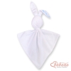 Cuddly rabbit double-sided-Simple chevron blue