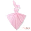Cuddly rabbit double-sided-Simple chevron pink