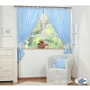 Curtains for baby room- Good night blue