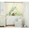 Curtains for baby room- Good night brown
