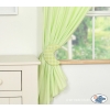 Curtains for baby room- Good night green