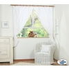 Curtains for baby room- Good night white