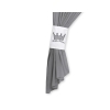 Curtains for baby room- Little Prince/Princess anthracite
