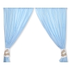 Curtains for baby room- Teddy Bear Baranaba blue