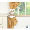 Curtains for baby room- Teddy Bear Baranaba brown