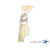 Curtains for baby room- Teddy Bear Baranaba cream