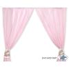 Curtains for baby room- Teddy Bear Baranaba pink