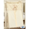 Diaper bag- Bear with bow cream
