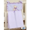 Diaper bag- Bear with bow lilac