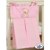 Diaper bag- Bear with bow pink