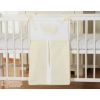 Diaper bag- Hanging Hearts cream