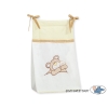 Diaper bag- Teddy bear Barnaba cream