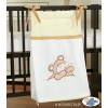 Diaper bag- Teddy bear Barnaba cream