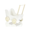 Doll pram Mila White with Cream