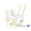 Doll pram Mila White with Cream