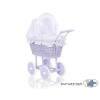 Doll pram no. 91699White Bedding Set