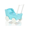 Doll pram Turquoise with White Turquoise with White Dots Bedding Set