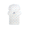 Doll pram White with Turquoise Bedding Set White with Blue and Gray Stars