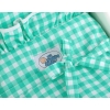 Doll pram Wood White with Mint -621