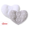 Double-sided Baby head support pillow- Gray stars