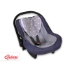 Double-sided Baby head support pillow- Gray stars