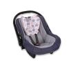 Double-sided Baby head support pillow - hedgehogs Gray
