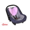 Double-sided Baby head support pillow- Pink stars