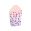 Double-sided baby nest with bow - little doggies