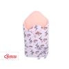 Double-sided baby nest with stiffening with bow - little doggies