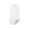 Double-sided Baby Pram Liner Pad Cushion  - clouds gray/gray