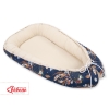 Double-sided Babynest- dream catchers dark blue/beige