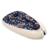 Double-sided Babynest- dream catchers dark blue/beige