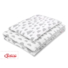 Double-sided bedding set 2-pcs- clouds gray/gray