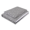 Double-sided bedding set 2-pcs- mini stars white/white