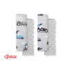 Double sided car seat belts pads Baby Shoulders  gray rabbits/gray