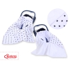 Double-sided car seat blanket- Black stars