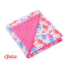Double-sided car seat blanket Car Seat Baby Wrap - flamingo