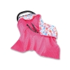 Double-sided car seat blanket Car Seat Baby Wrap - flamingo