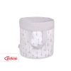 Double-sided toy basket M - Gray arrows/gray