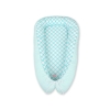 Doublesided Baby nest- turquoise with white dots/mint