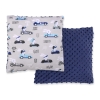Doublesided Baby - Rest Decorative Pillow - gray rabbits
