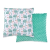 Doublesided Baby - Rest Decorative Pillow - hedgehogs mint
