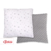 Doublesided Baby - Rest Decorative Pillow - mini gray stars