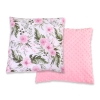 Doublesided Baby - Rest Decorative Pillow minky - peony flower pink