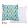 Doublesided Baby - Rest Decorative Pillow - mint forest