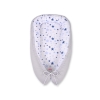 Doublesided Babynest- blue stars/gray